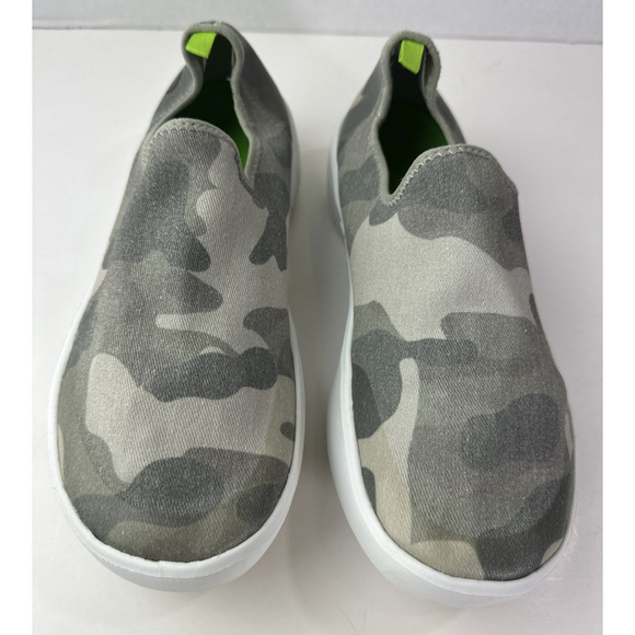 Oofos Women's Oomg Eezee Green Camo Recovery Slip On Comfort Shoes Low Size 9 - Picture 13 of 13